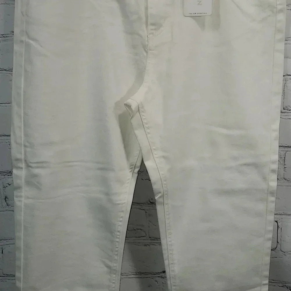 Risen Non-Distressed Classic White Skinny Jeans Size 2XL NWT - Picture 3 of 13